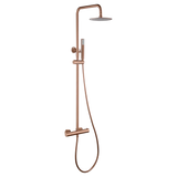 Thermostatic Shower Set Genoa Brushed Rose Gold | IMEX - Shower Set