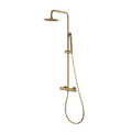 Thermostatic Shower Set Monza Brushed Gold | IMEX - Shower Set