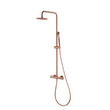 Thermostatic Shower Set Monza Brushed Rose Gold | IMEX - Shower Set