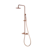 Thermostatic Shower Set Monza Brushed Rose Gold | IMEX - Shower Set