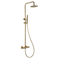 Thermostatic Shower Set Naples Brushed Gold | IMEX - Shower Set
