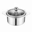 Thick Stainless Steel Lid Handles Pot - Pot with lid / 14cm - Cookware set