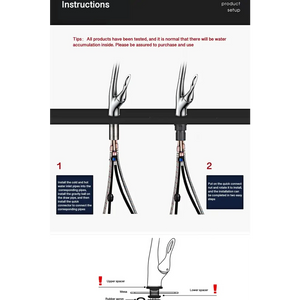 Touch Switch Cold Hot Dual Control Magnetic Sink Faucet - Kitchen Faucets