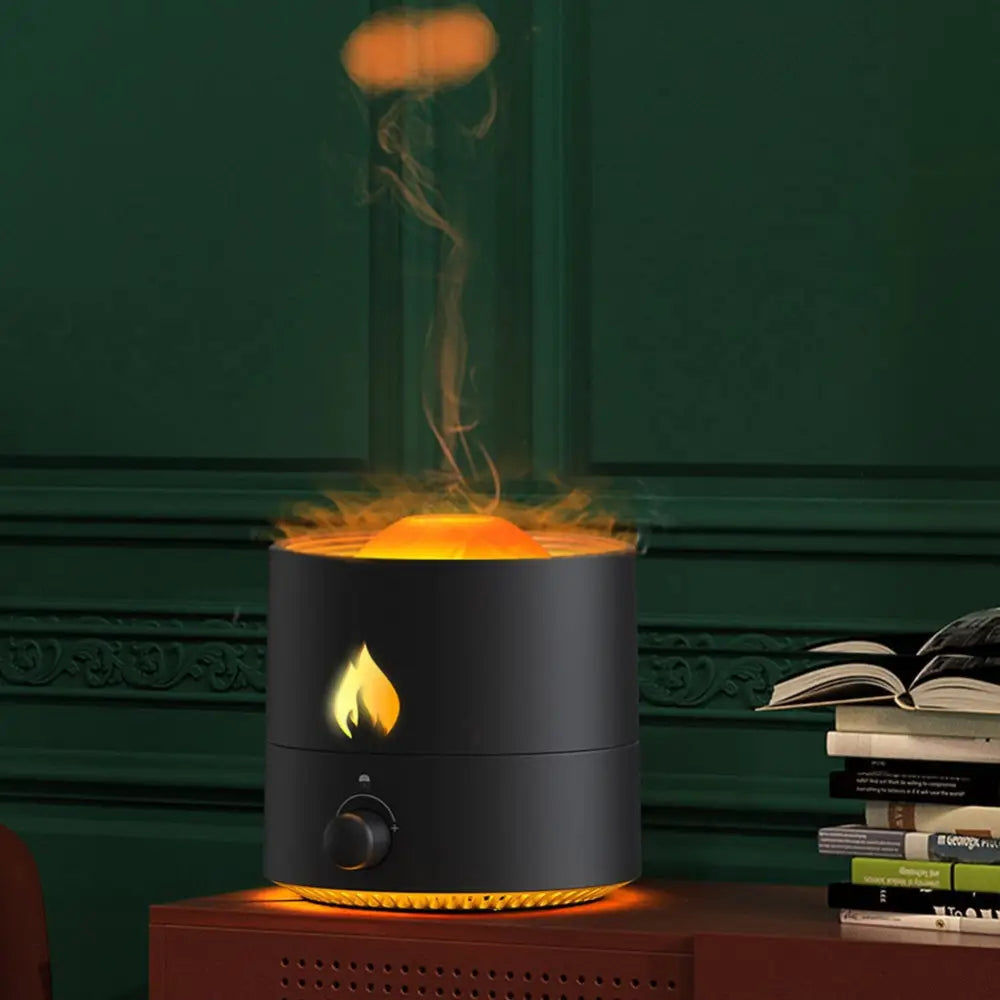 Ultrasonic Aroma Flame Color Diffuser for Relaxing Ambience - view 6