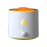 Ultrasonic Aroma Flame Color Diffuser - White / Australia - Diffuser
