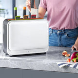 UV Antibacterial Knife Holder Classified Cutting Board - HOME TECH GADGETS