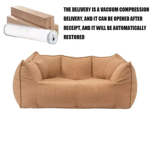 Vacuum Compression Sofa with Washable Removable Cover - view 11