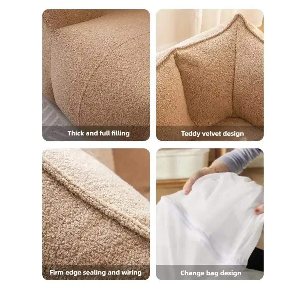 Vacuum Compression Sofa with Washable Removable Cover - view 12