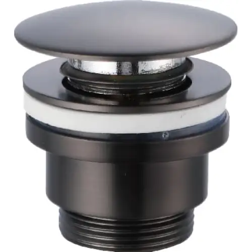 Válvula Click-Clack Pvd Negro Gun Metal - Bathroom Product