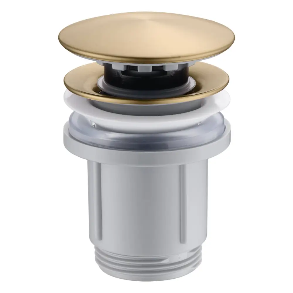 Valvula Click-Clack Pvc Brushed Gold | IMEX - Bathroom Product