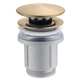 Valvula Click-Clack Pvc Brushed Gold | IMEX - Bathroom Product