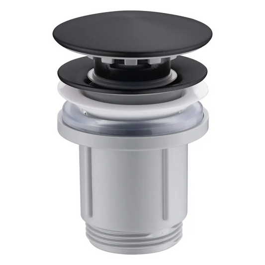 Valvula Click-Clack Pvc Matte Black | IMEX - Bathroom Product