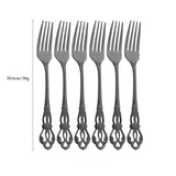 Vintage Cutlery Set Knife Fork Spoon - 6Pcs Dinner Fork - Knives