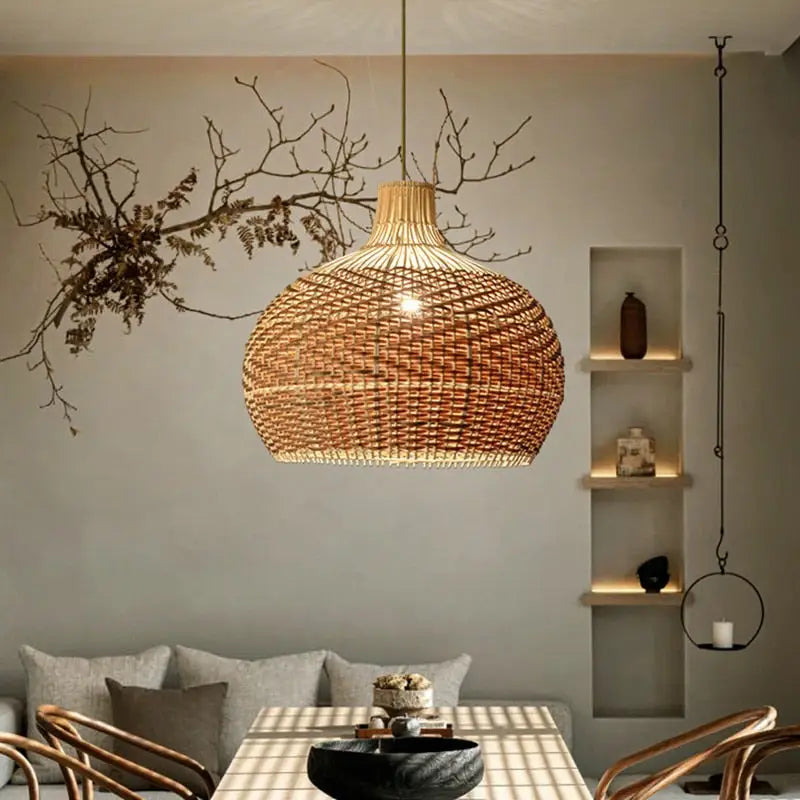 Vintage Rattan Luxry Pendant Ligth - Rattan Lamp