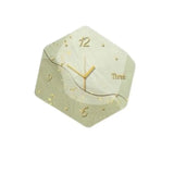 Wall Clock Luminous Abstract Modern Geometric Style - Green regular model / 16 inches - Wall Clocks