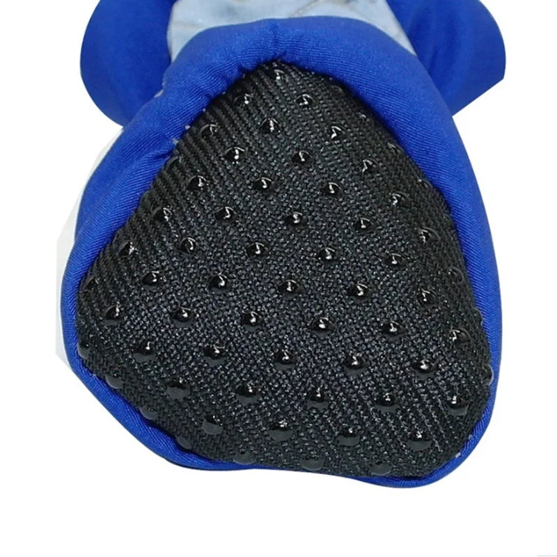 Zapatos Impermeables para Mascotas Botas de Lluvia Antideslizantes 4 unidades