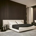 Wide Screen Minimalist Double High End Flat Bed Frame - Bedroom