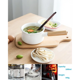 Wood Enamel Single Handle Pot - Cookware set