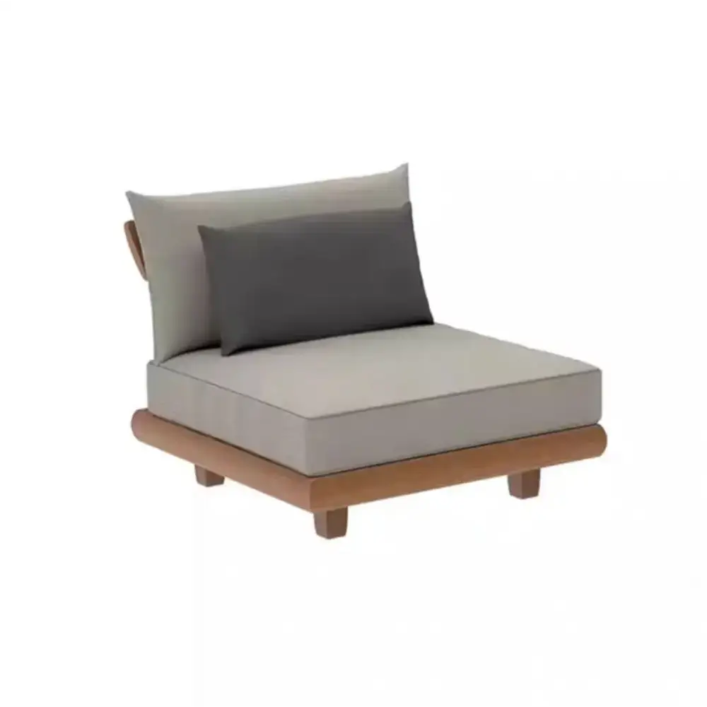 Wood Waterproof L Shaped Modular Sofa Offering Versatile Seating - view 10