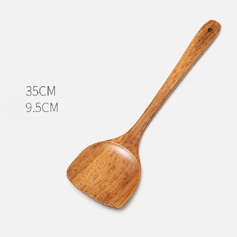 Utensilios de cocina de madera para el hogar Cucharas y palas