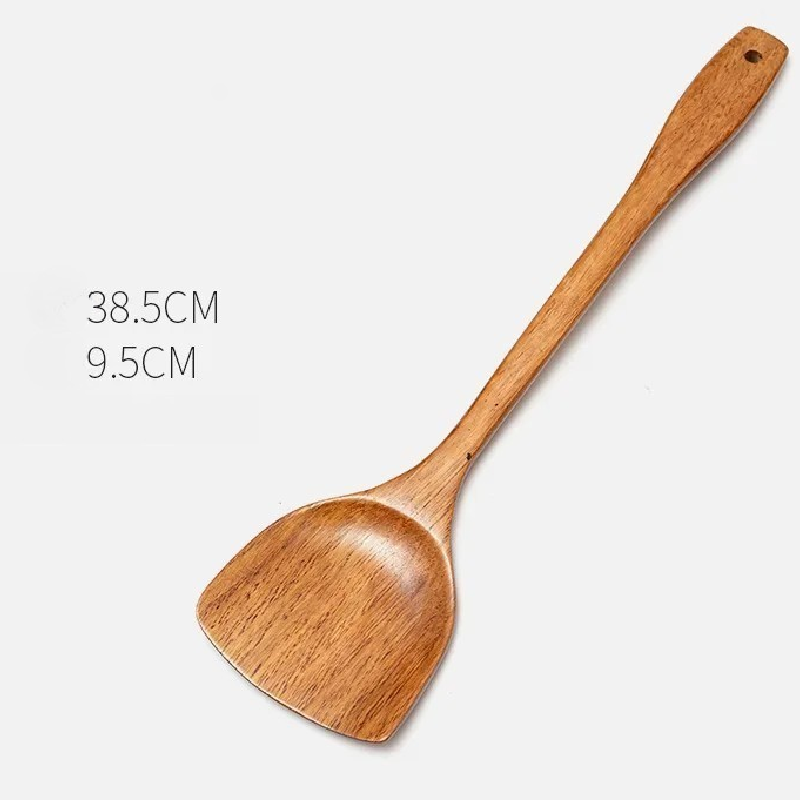 Utensilios de cocina de madera para el hogar Cucharas y palas