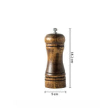 Wooden Salt Pepper and Spice Grinder Ceramic Grinder - Small - Kitchen Utensils