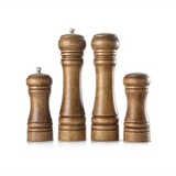 Wooden Salt Shaker and Grinder Set Kitchen Utensil - Wooden - Kitchen Utensils