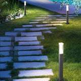 Luz de césped de pilar de aluminio impermeable al aire libre