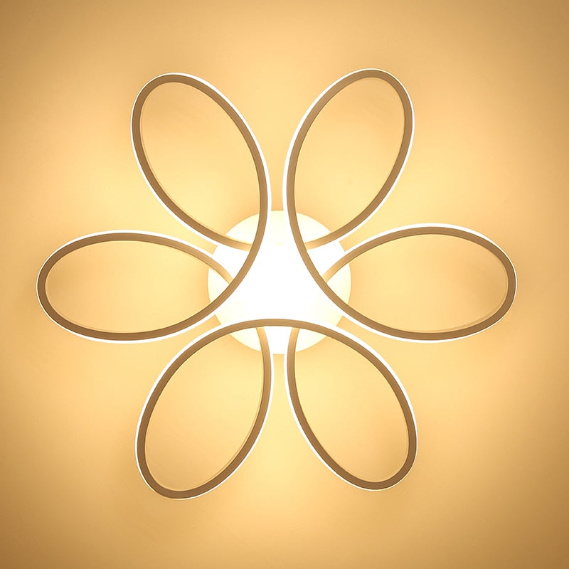 Modernas luces colgantes RemoteFlower Hanglamp