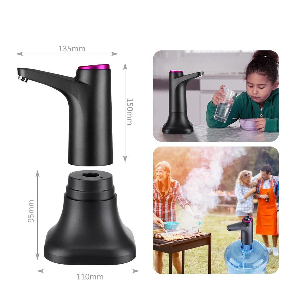 Dispensador de agua eléctrico de carga
