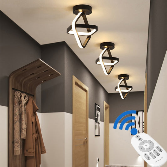 Lámpara LED de control remoto moderna