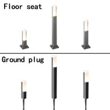 Luz de césped de pilar de aluminio impermeable al aire libre