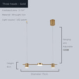 Lámpara colgante de araña de techo LED moderna