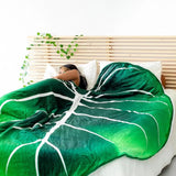 Manta de cama de hoja Gloriosum