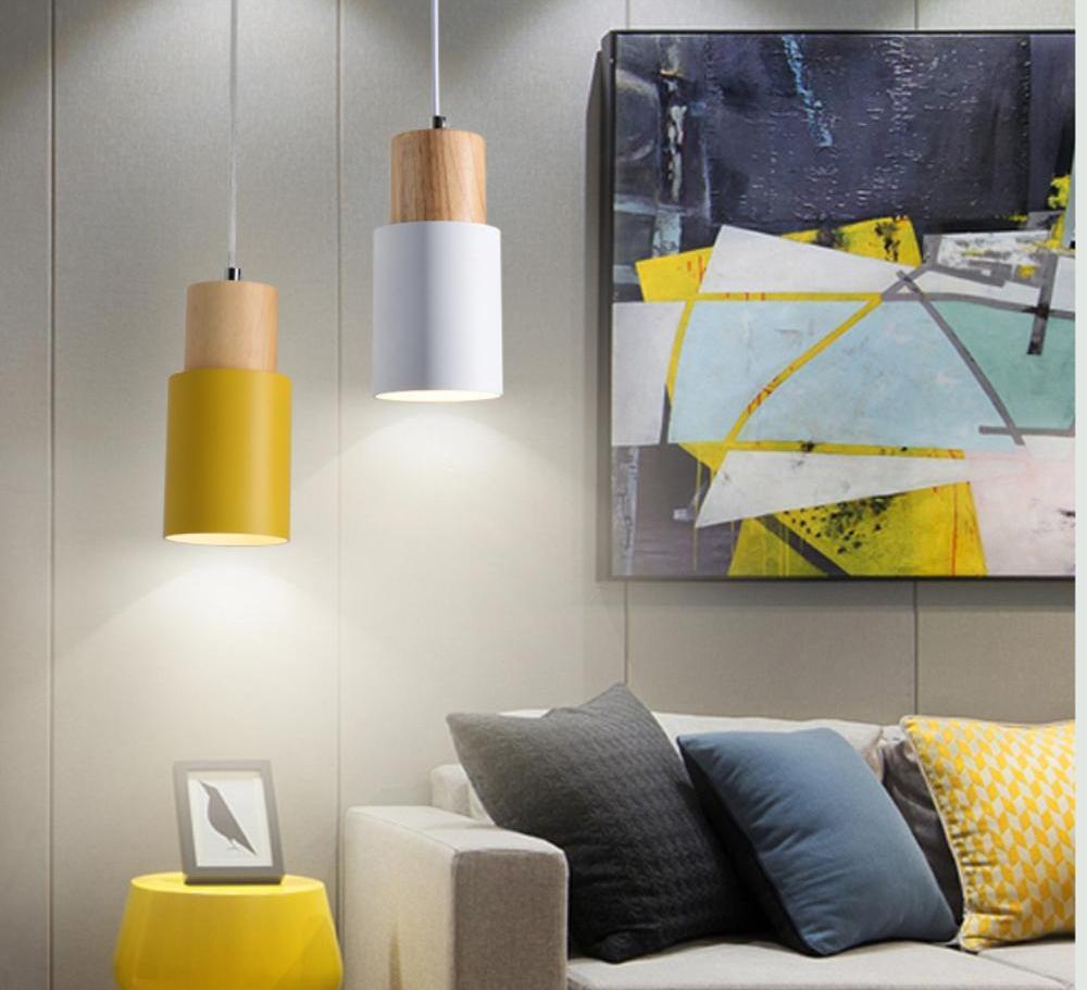 Designer Nordic Wooden Base Hanging Light - Orniture™
